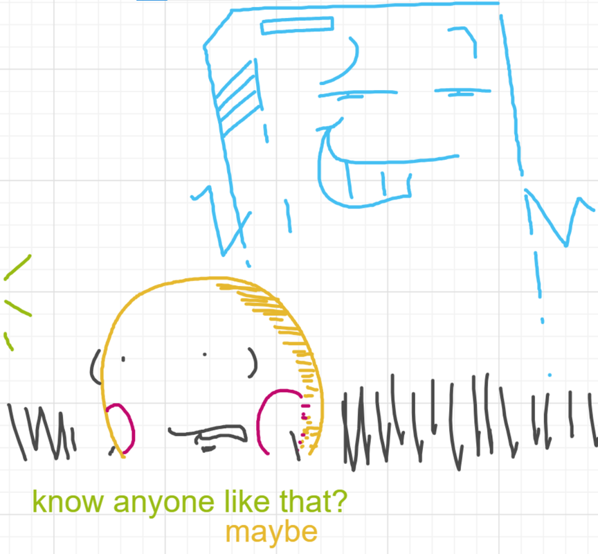 A panel from The Prime Number Few, episode eight of the Board Boards object show by Furretwalk/WalkingFurret.