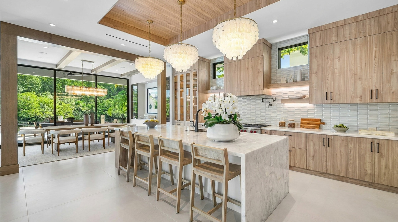 Contemporary Waterfront – Kitchen
