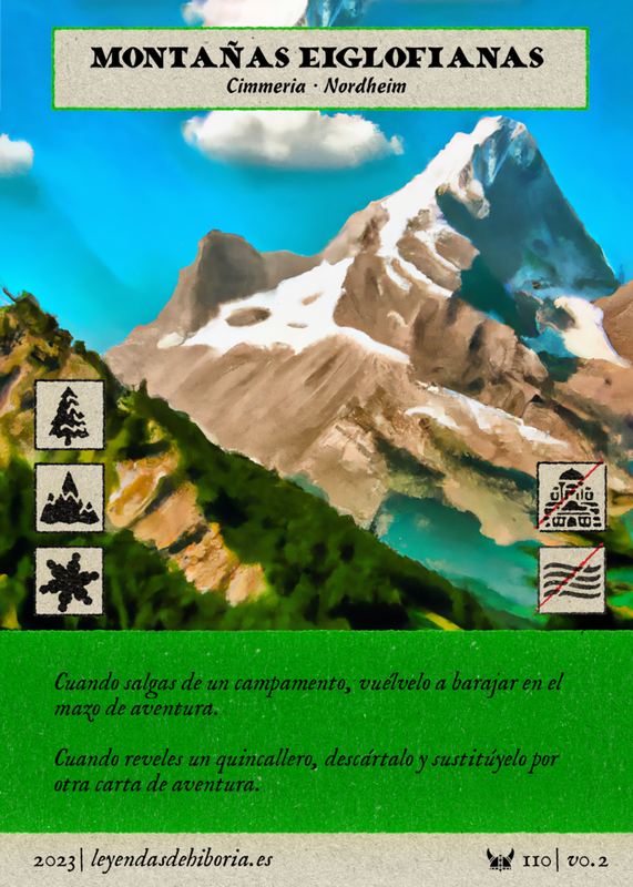 110 Montañas Eiglofianas