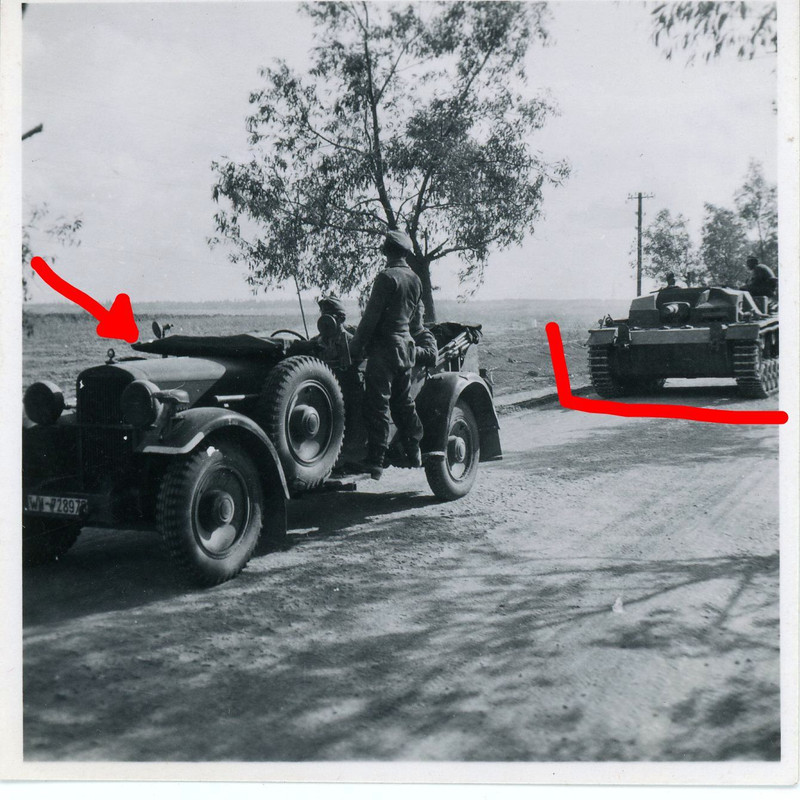 Polen StuG Sturmgeschütz Abteilung PKW Kübelwage
