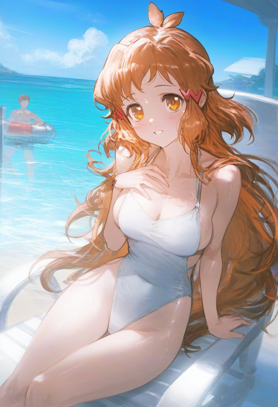 1girl, [[[tachibana hibiki (symphogear)]]], {{kobayashi ritz (artist)}}, {{reoen s-2899331277