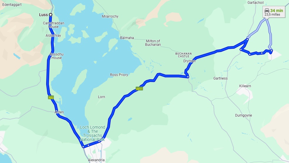 Segundo viaje a Escocia - Blogs de Reino Unido - Día 5 Luss - Loch Lomond (1)