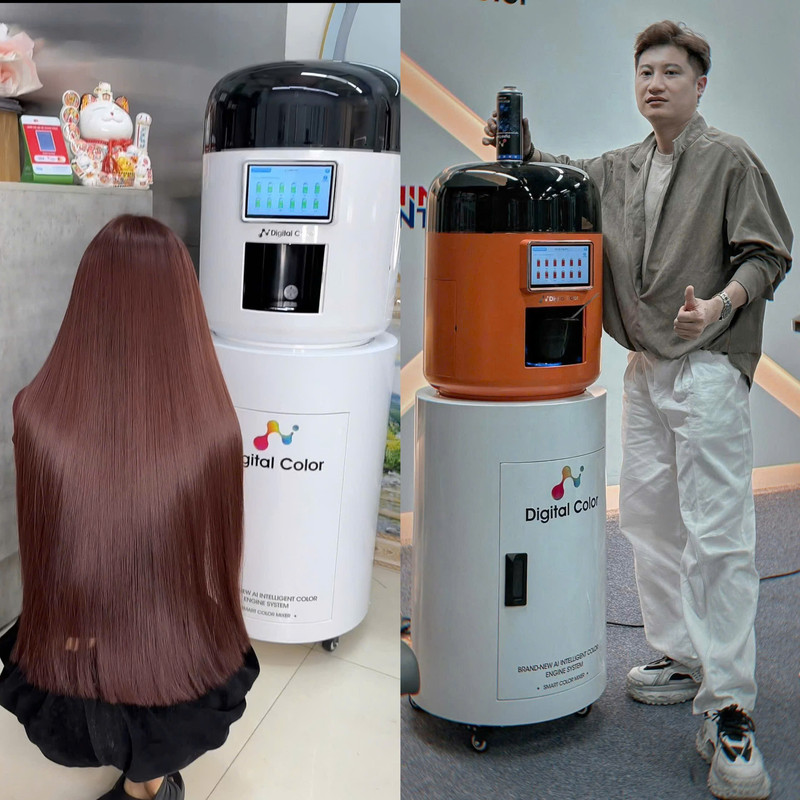 Kết quả màu nhuộm AI