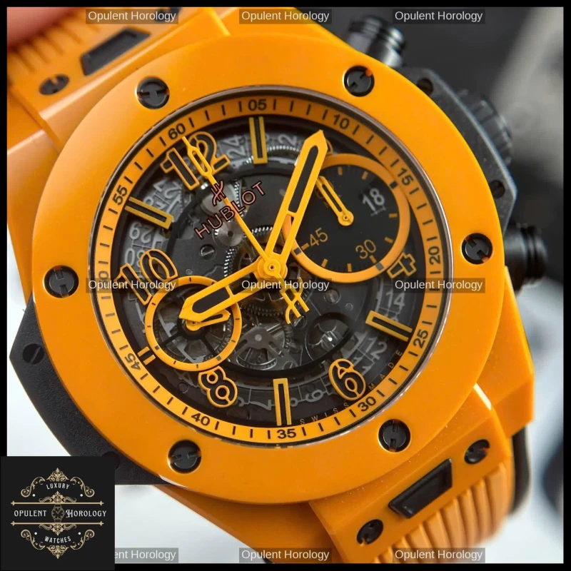 Hublot Big Bang Unico Orange Ceramic 42mm Swiss Automatic Chronograph