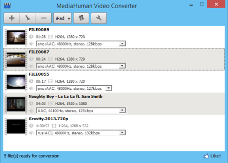 MediaHuman Video Converter 1.2.1.0207