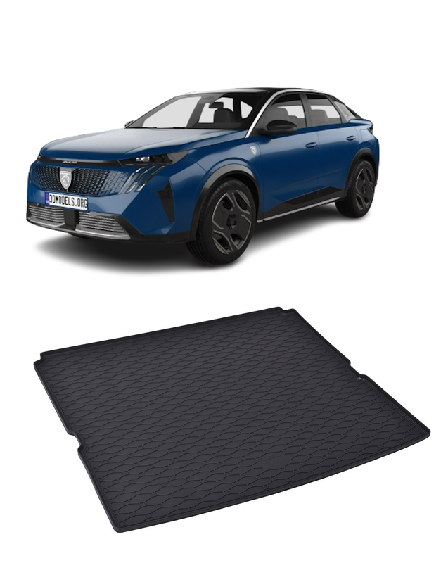 Tavita auto PEUGEOT e-3008 2024-prezent, protectie portbagaj, Cri-Flo, din cauciuc 100%, compatibil cu autoturismul PEUGEOT e-3008