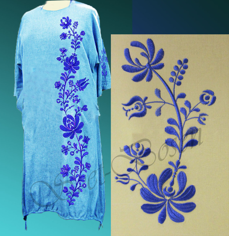 По мотивам венгерского орнамента