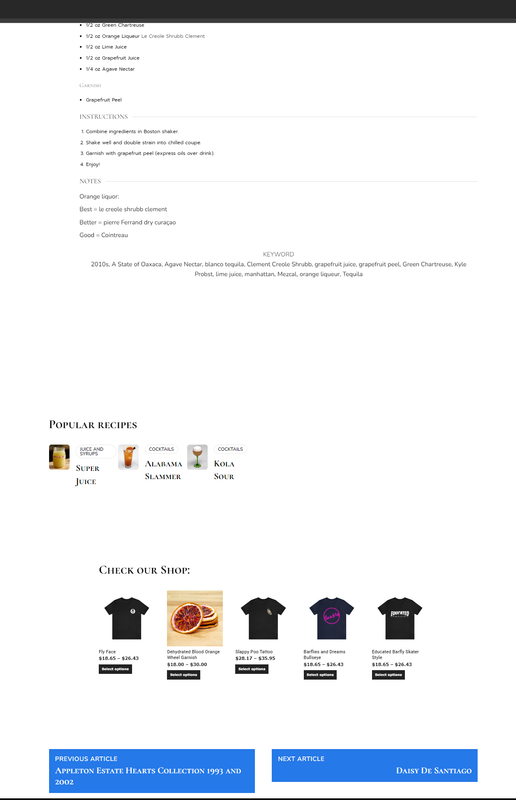 barfly patterns and ads