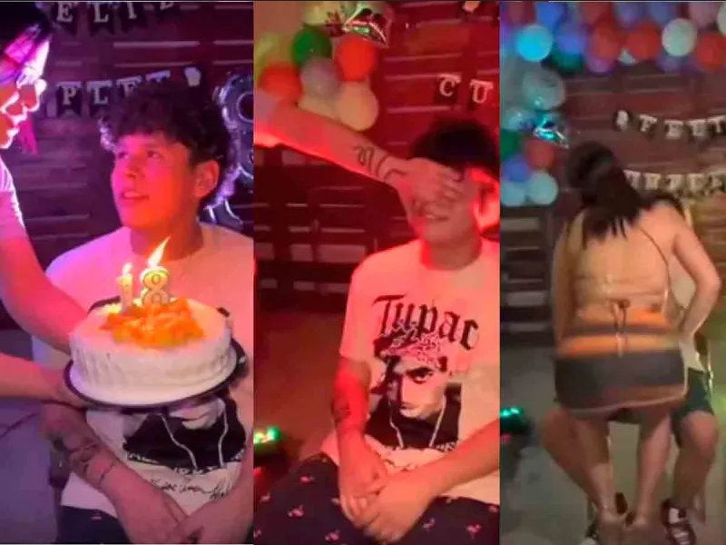 Mamá lleva a una bailarina exótica al cumpleaños de su hijo y la tunden en redes