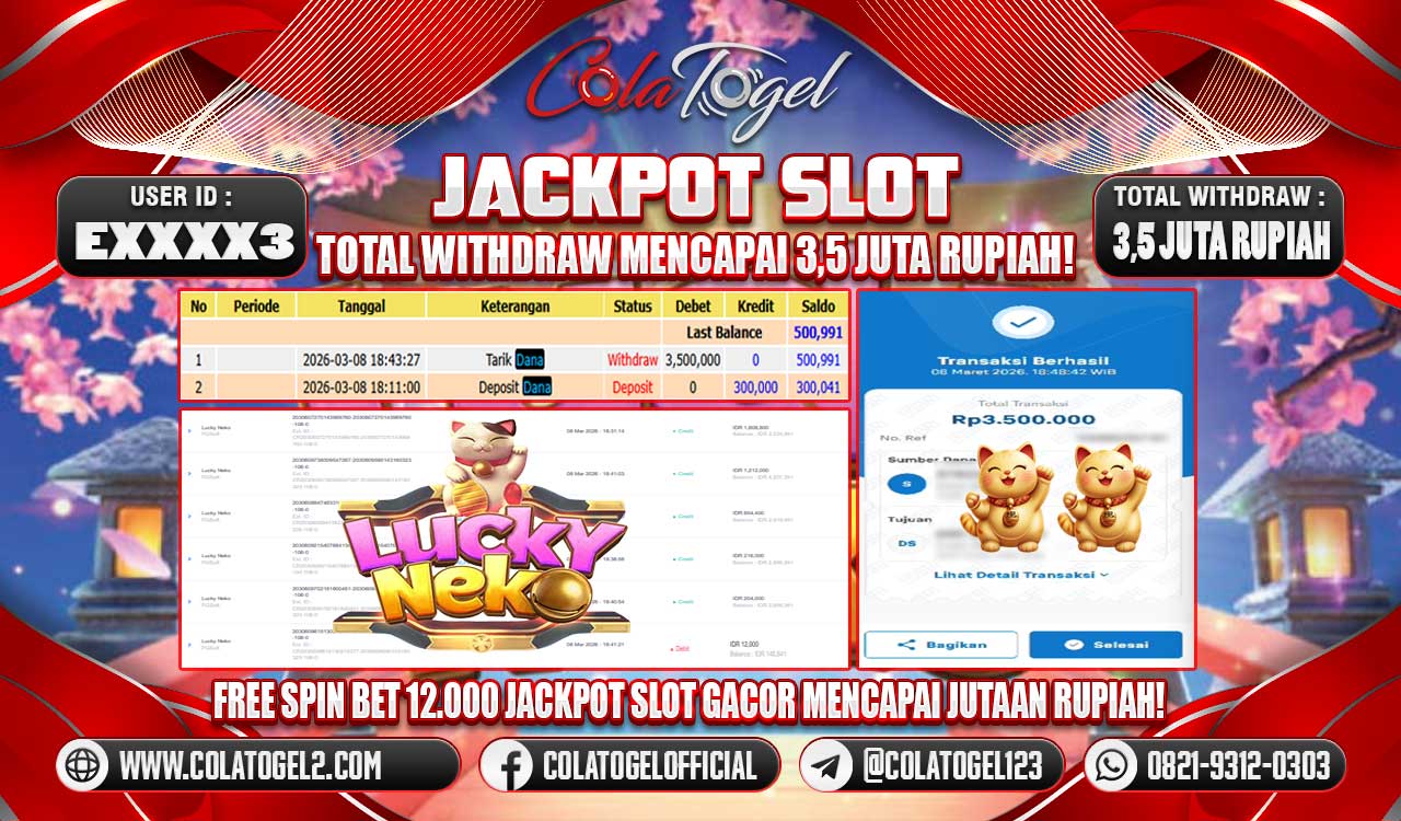 JACKPOT SLOT GACOR!!