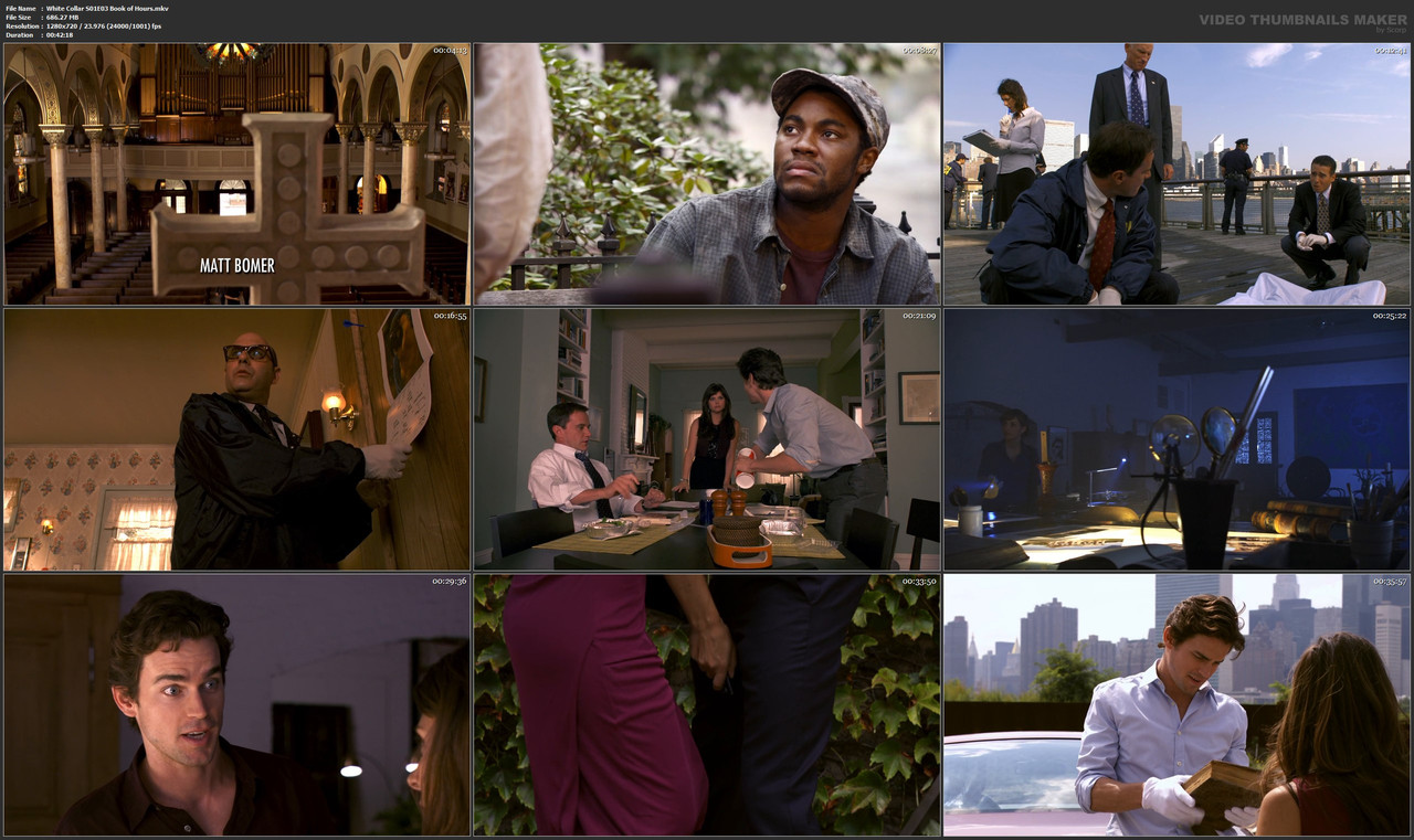 White Collar S01E03 Book of Hours.mkv