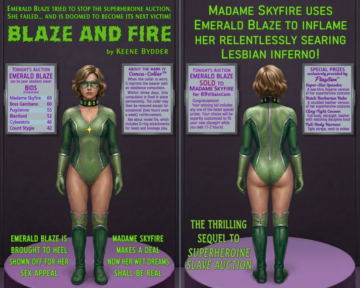 Pulp Parody Blaze And Fire (Both Covers)