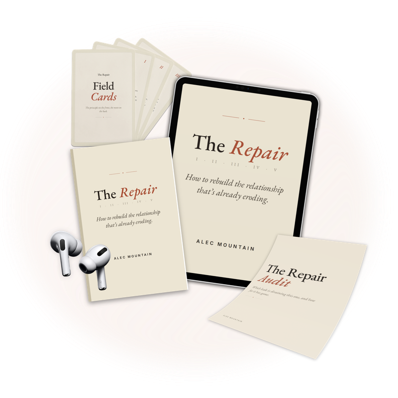 The Repair, by Alec Mountain