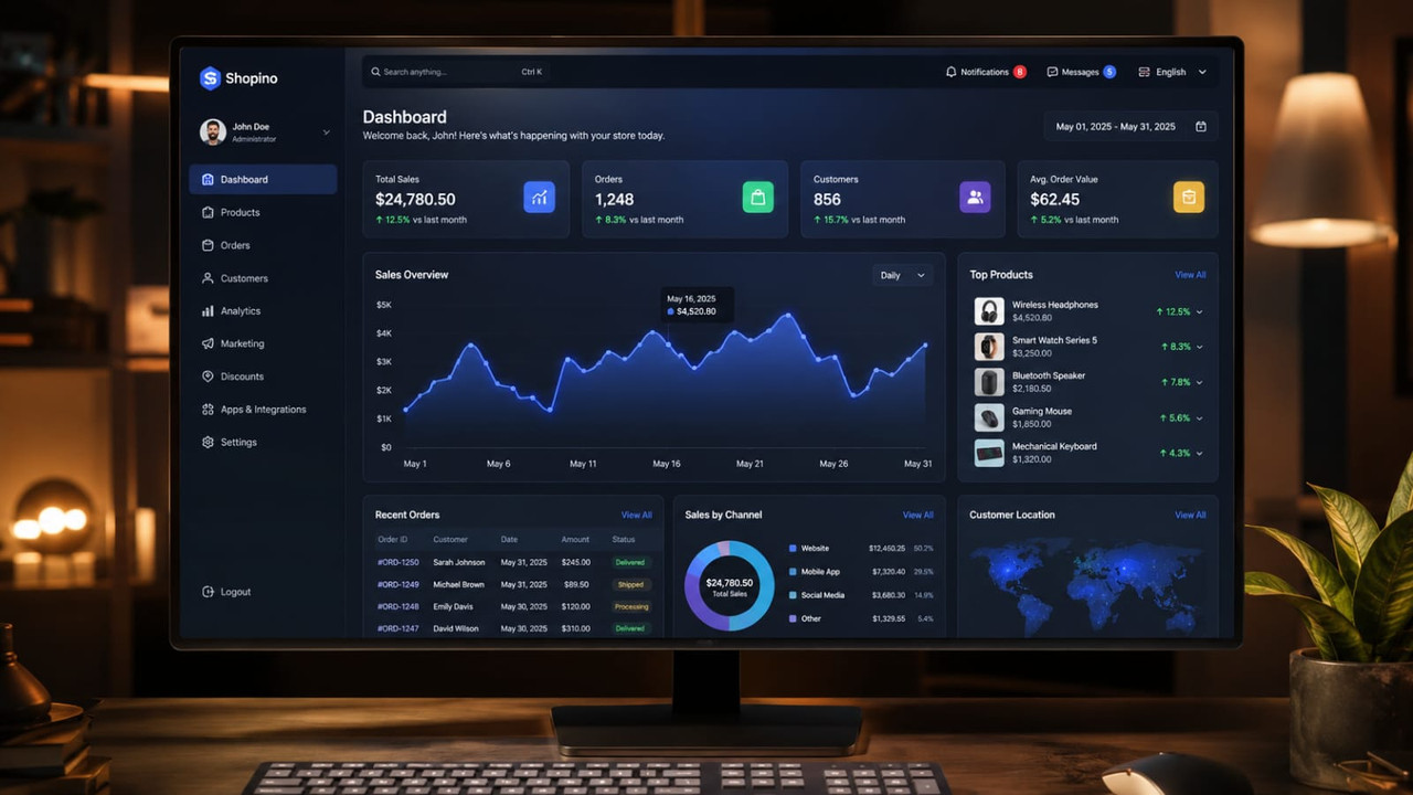 E-Commerce Dashboard