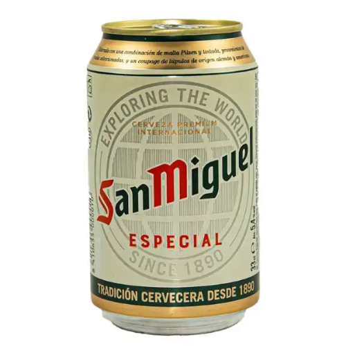 cerveza san miguel (330 ml.)