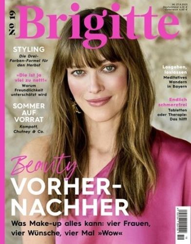 Cover: Brigitte Frauenmagazin No 19 vom 25  August 2025