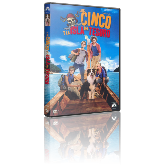 Portada - Los Cinco y La Isla del Tesoro [DVD5 Full][Pal][Cast/Ale/Cat][Sub:Varios][Aventuras][2014]