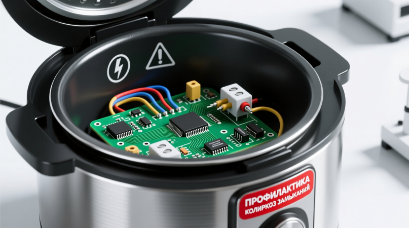 Профилактика короткого замыкания мультиварки