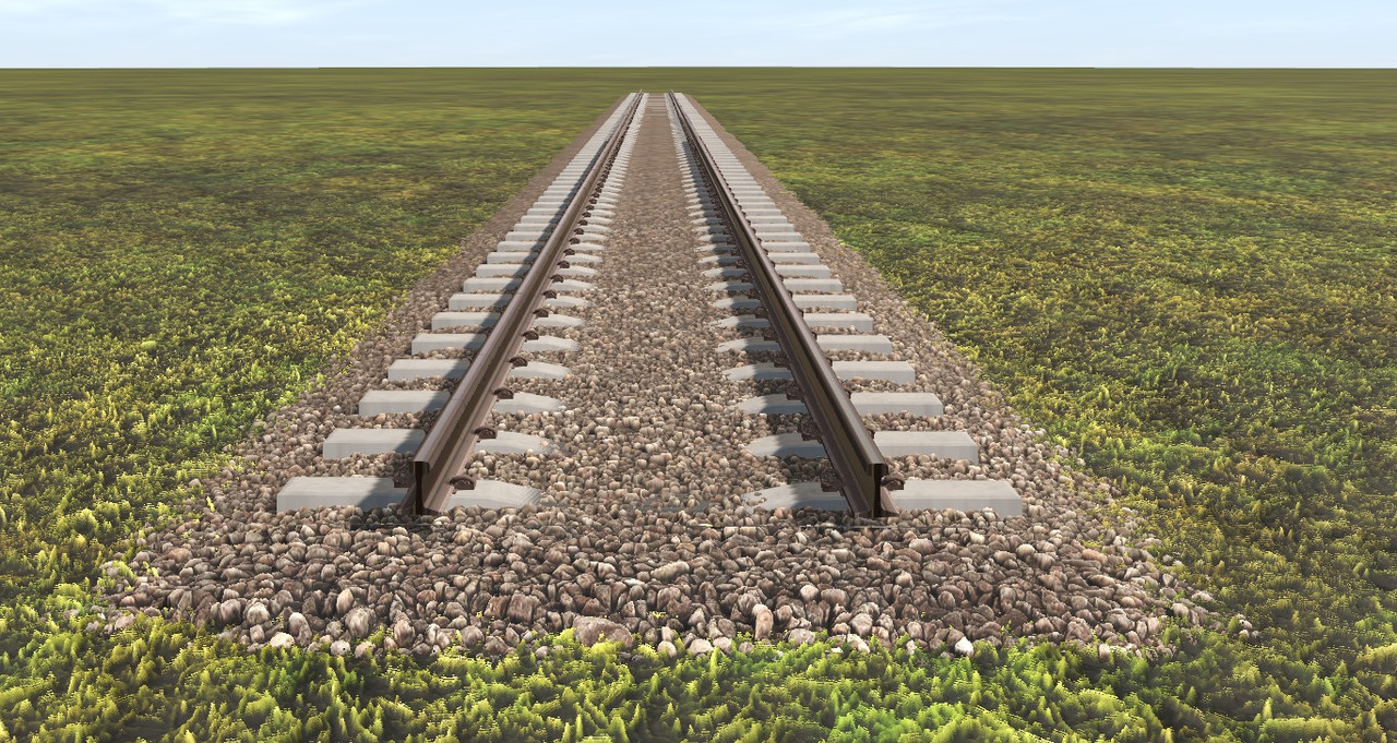 Protrack Concrete 136RE Rusty with e-clips