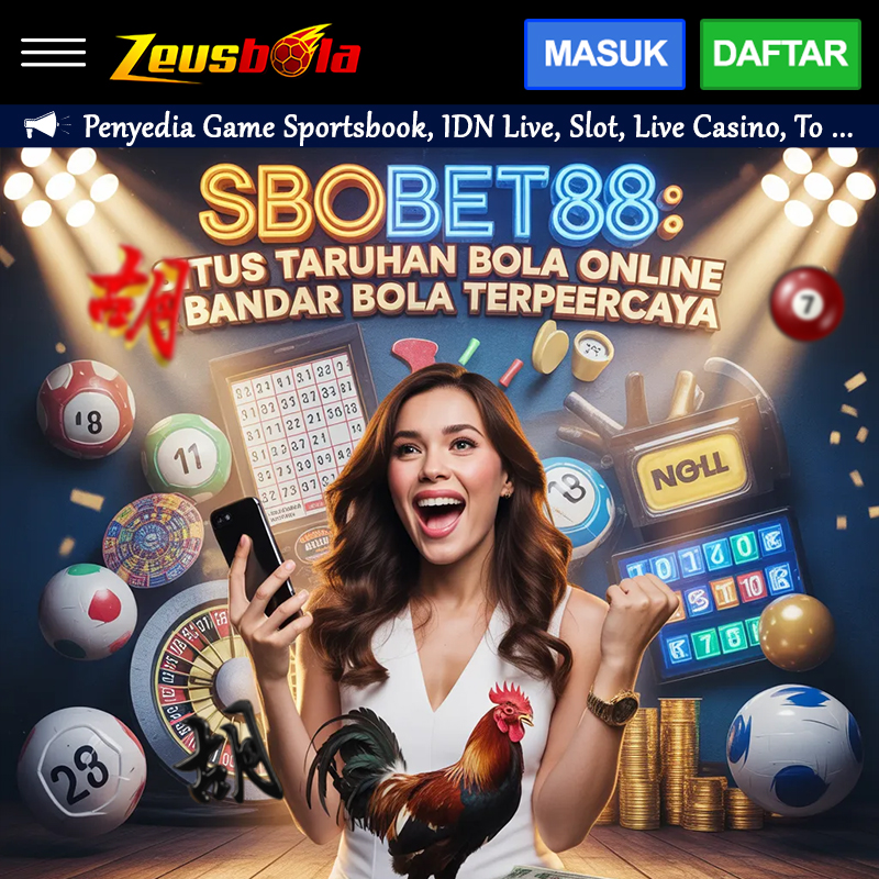 SBOBET88: Situs Taruhan Bola Online & Bandar Bola Terpercaya image 1