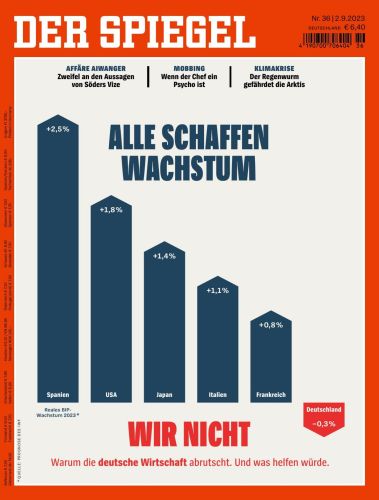 Der Spiegel Nachrichtenmagazin No 36 vom 02  September 2023