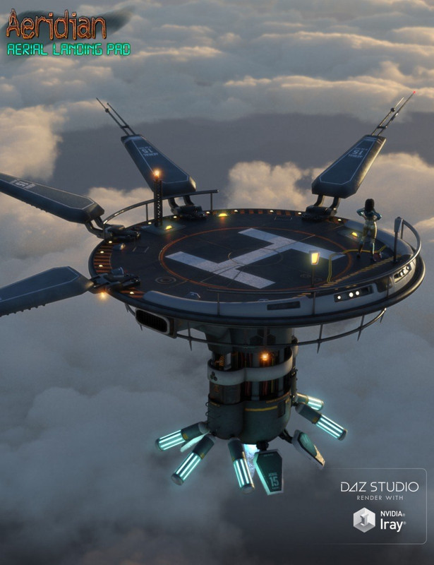 Aeridian Aerial Landing Pad & Platforms