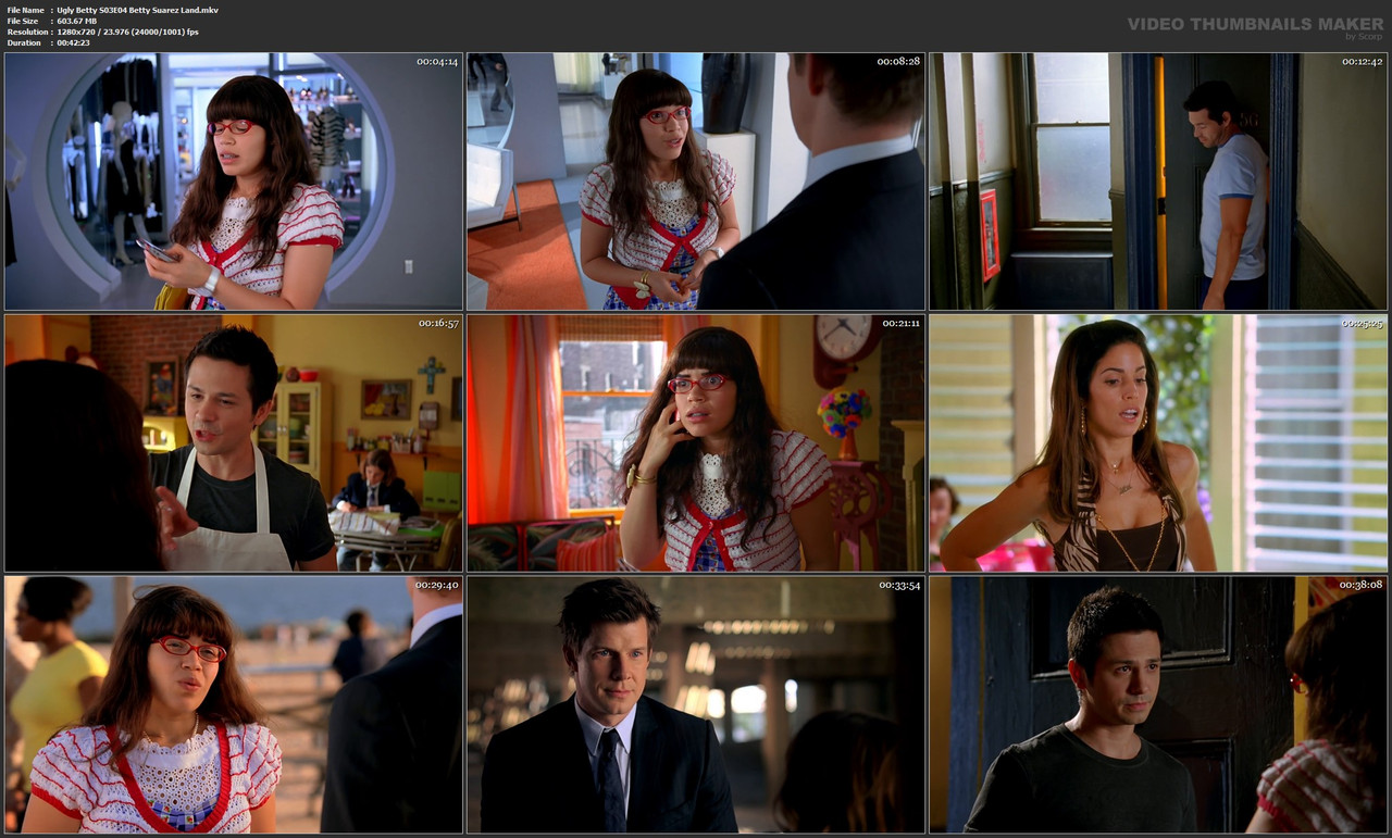 Ugly Betty S03E04 Betty Suarez Land.mkv