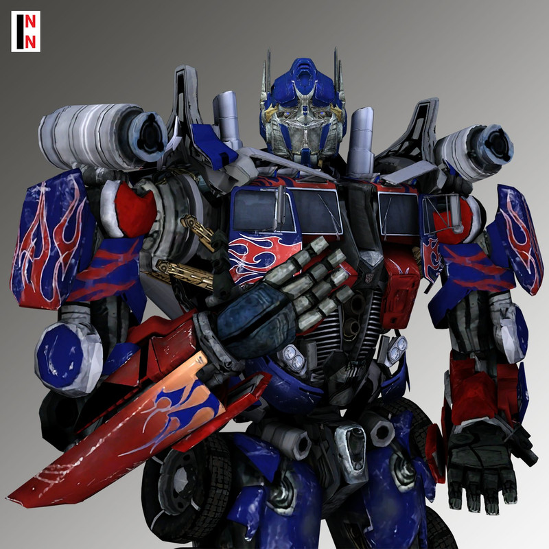 Optimus Prime Transformers Prime Character Rig | 3D model