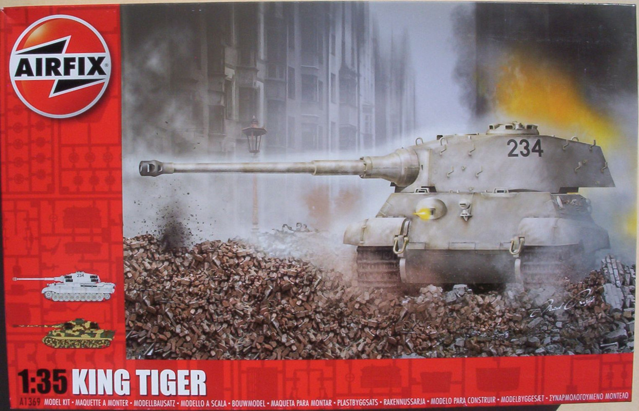 Airfix 35 A1369 King Tiger