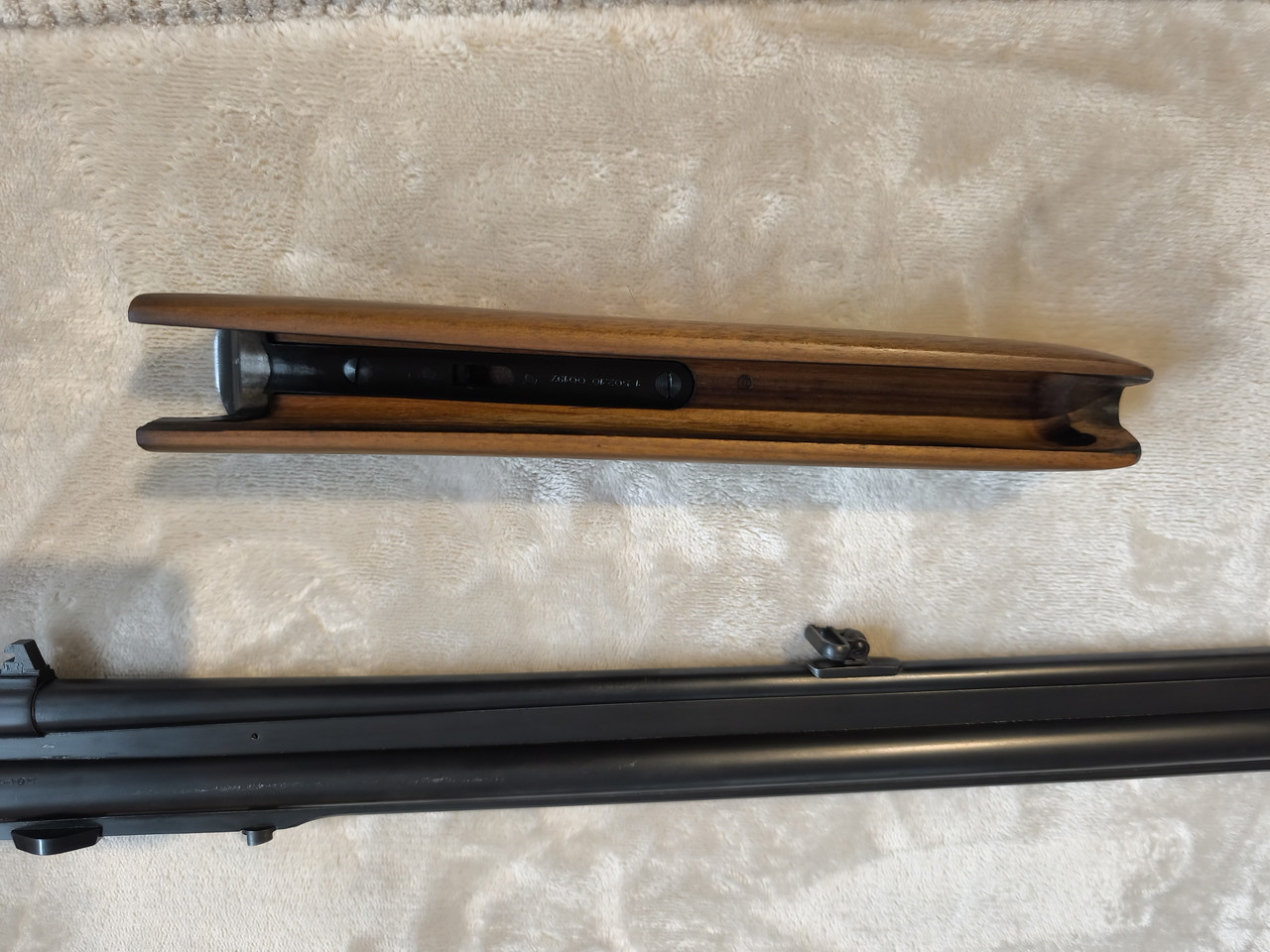 Schrotlauf - Choke sichtbar