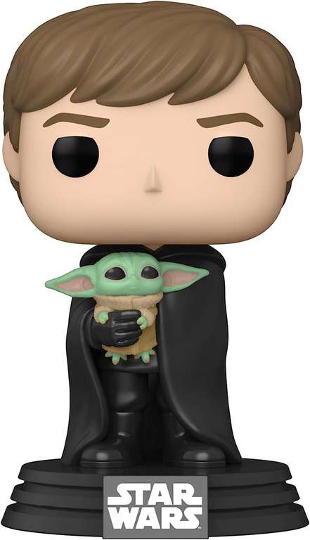 Amazon: Funko - ¡Papá! Star Wars: Mandalorian: Luke con un niño 
