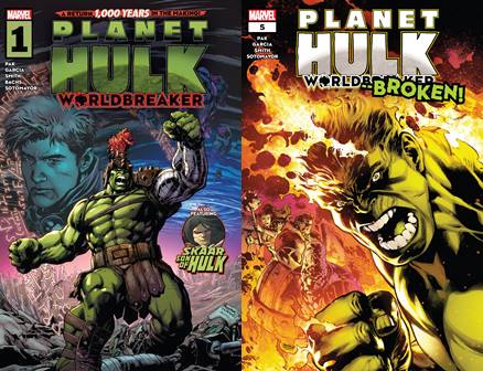 Planet Hulk - Worldbreaker #1-5 (2023) Complete