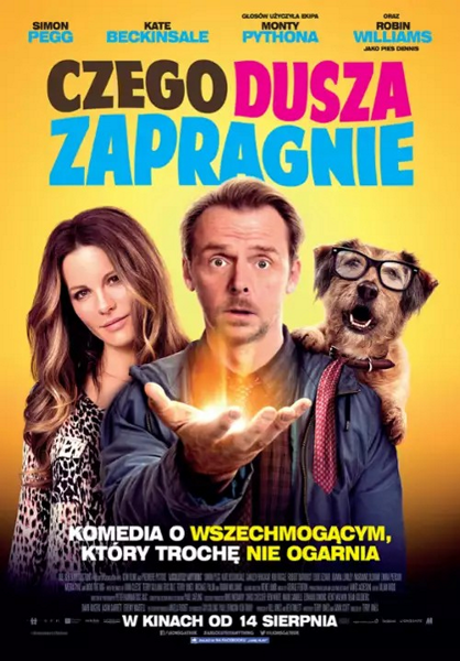 Czego dusza zapragnie / Absolutely Anything (2015) PL | 360p | 480p | 720p | AC3.BRRip.XviD-GR4PE | DD5.1 | Lektor PL