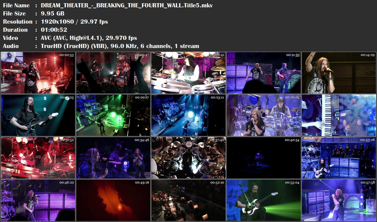 Dream Theater - Breaking The Fourth Wall