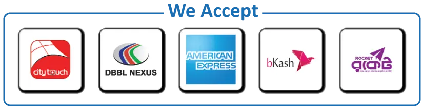 We Accept Payment