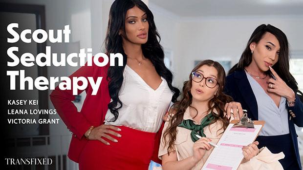 Transfixed - Leana Lovings, Kasey Kei, Victoria Grant - Scout Seduction Therapy