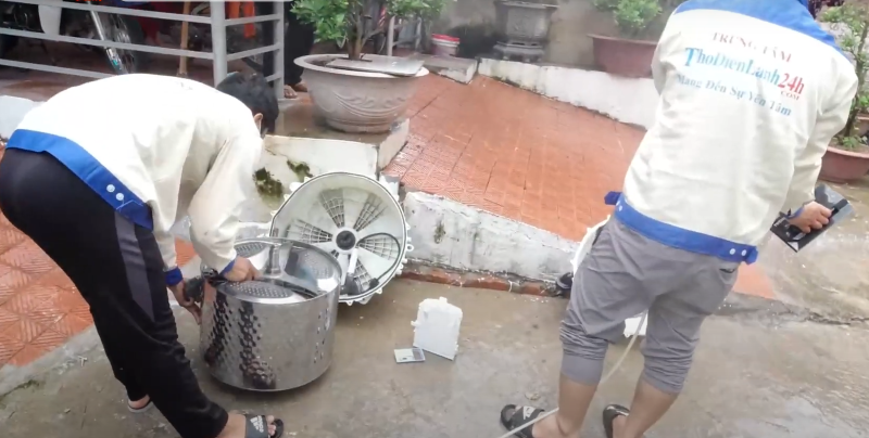 Quy trình sửa chữa lỗi de máy giặt tại ThoDienLanh24h