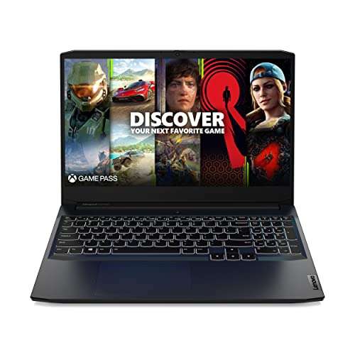 Amazon: Lenovo IdeaPad 3 FHD 15.6" AMD Ryzen 5 5600H GeForce GTX 1650 8GB RAM 256GB SSD Windows 11 (HSBC) 