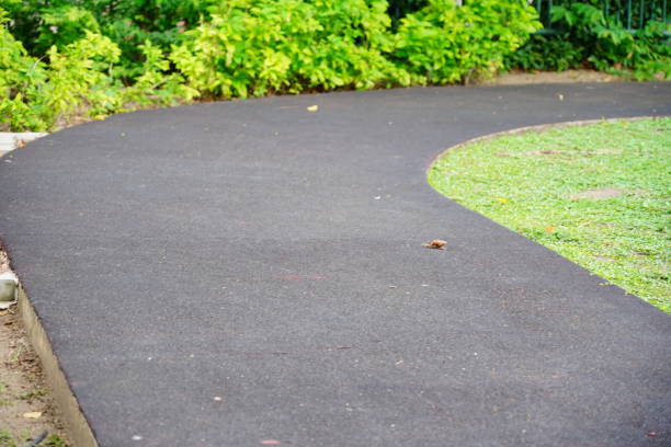 grey resin driveway
