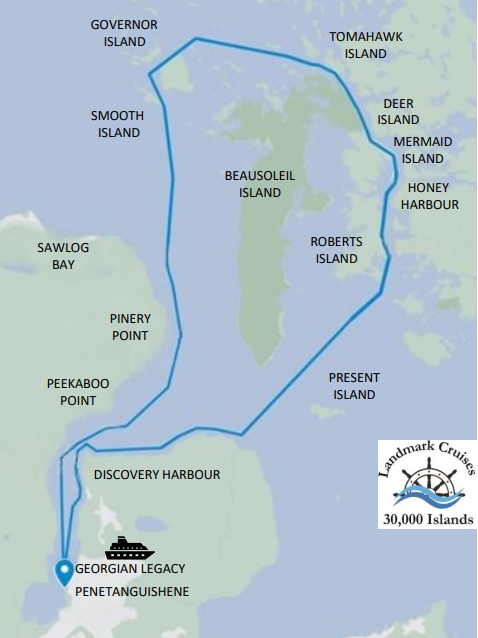 Cruise Route Map