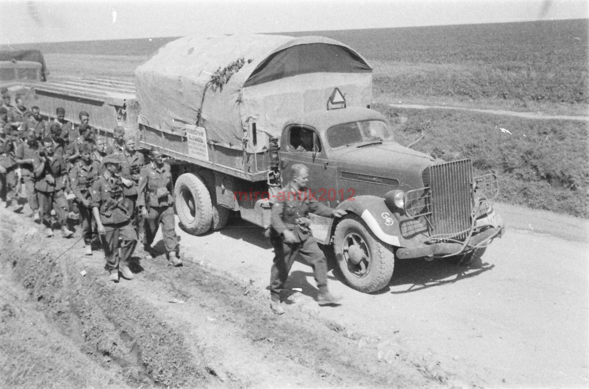 Gebirgs Jäger Regt 98, Russlandfeldzug, Lkw,