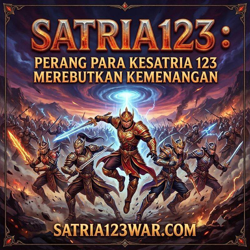 SATRIA123 - Perang Para Kesatria 123 Merebutkan Kemenangan
