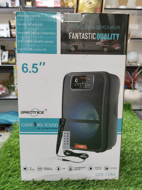 Wireless Speaker Fantastic Quality 6.5 JTS-1286