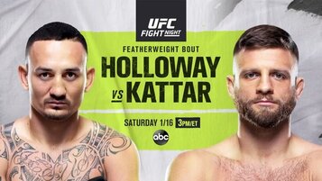  UFC On ABC Holloway vs Kattar 