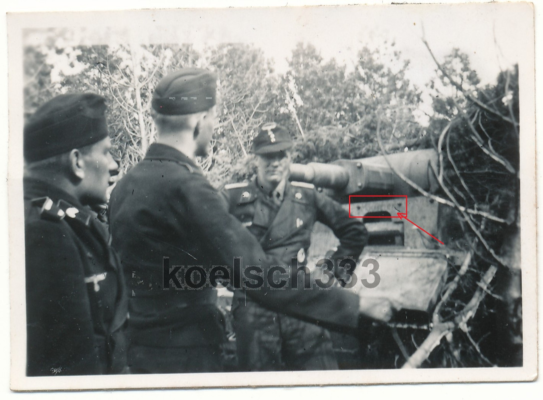 Panzermänner Panzer III Ausf. N Kennung - Mäusch