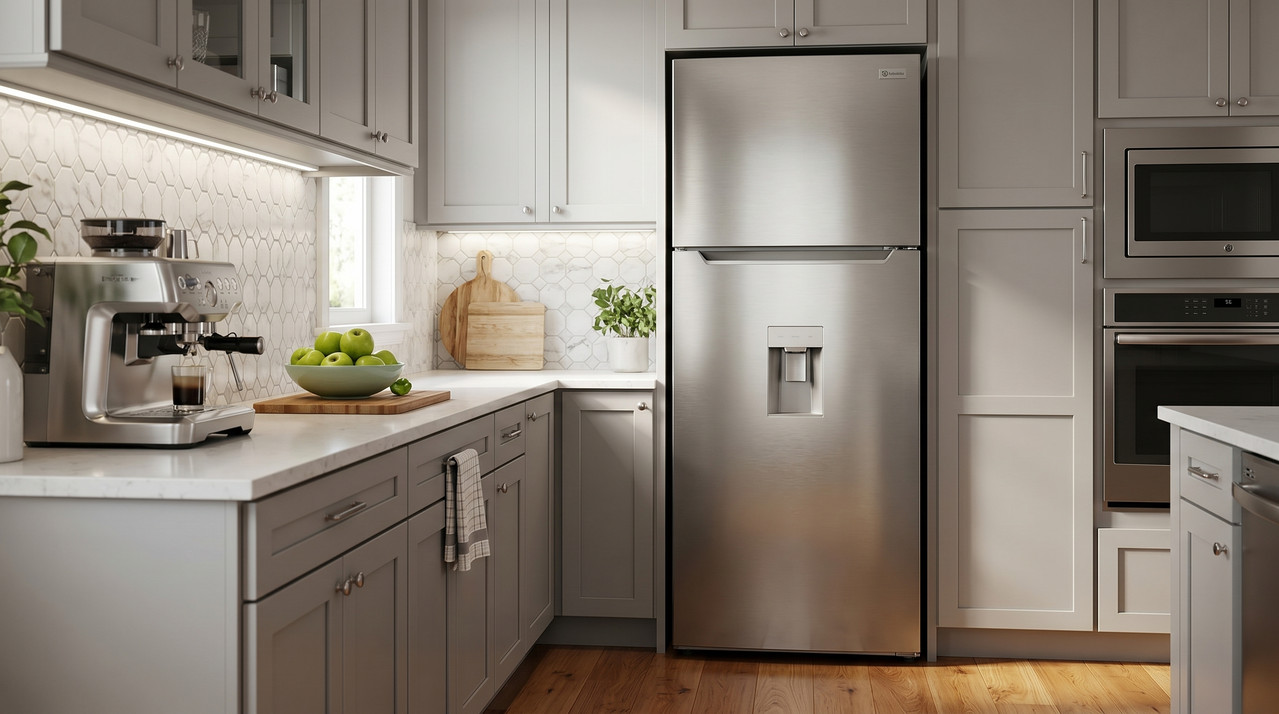 Nevera Frigidaire 15 Pies Cúbicos Top Mount Acero Inoxidable