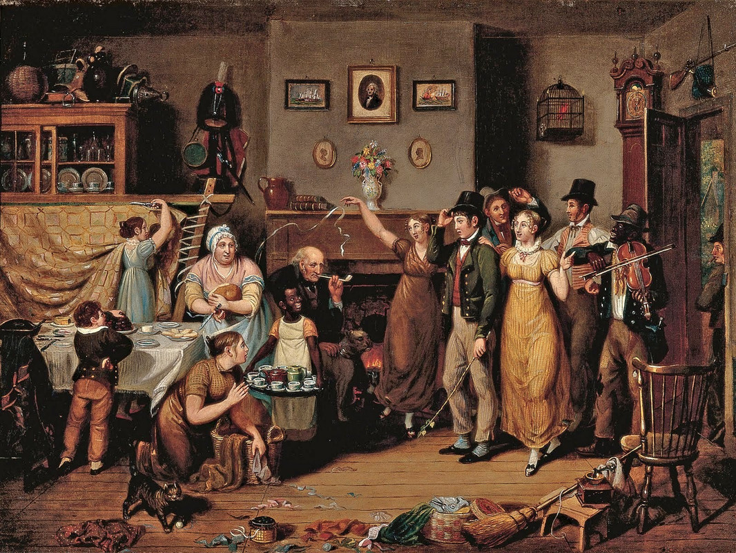 John-Lewis-Krimmel-The-Quilting-Frolic-1813