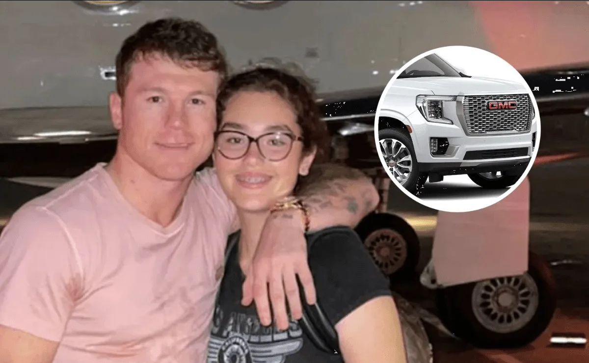 Así es la camioneta de 2 millones de pesos que conduce la hija del Canelo