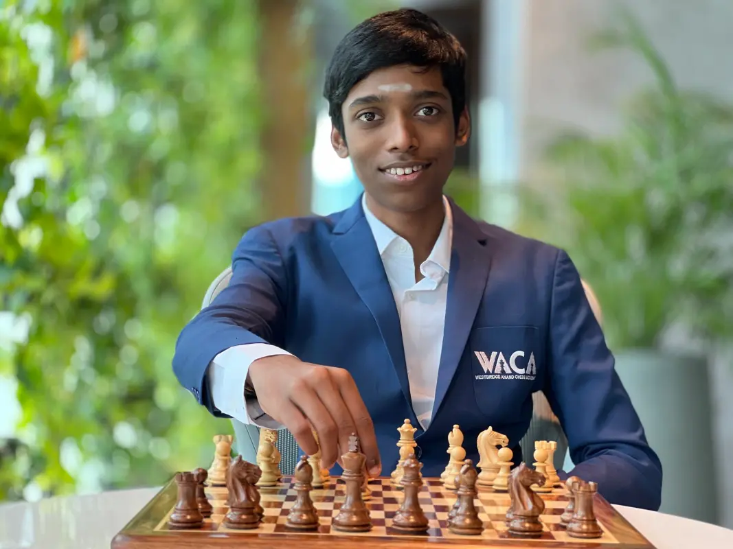 Image for 2023 Chess World Championship Runner-Up: R Praggnanandhaa