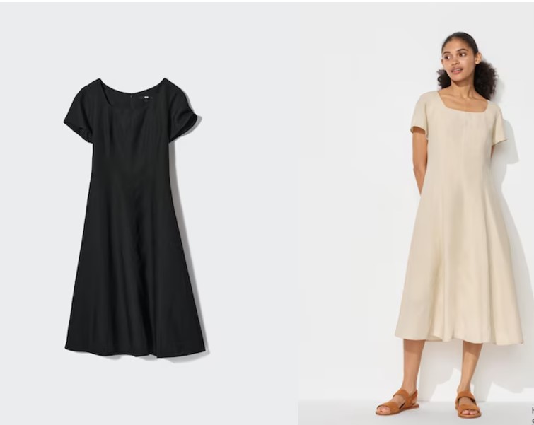 vestido negro oferta